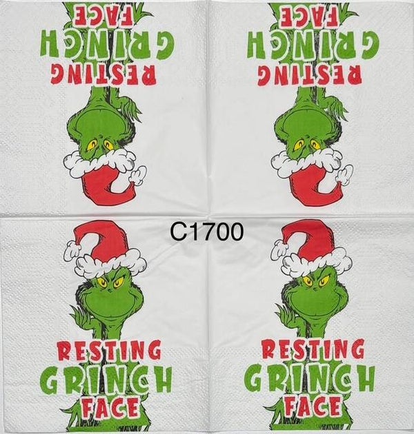 Grinch (C1700) - Grinch Resting Grinch Face
