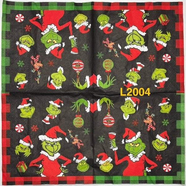 Christmas (L2004) - Grinch Faces/Hand/Candy