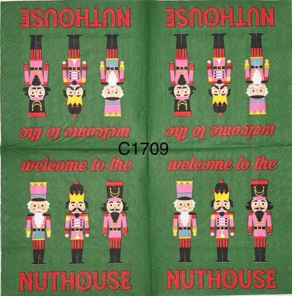 Funny (C1709) - Welcome to the Nuthouse Nutcrackers