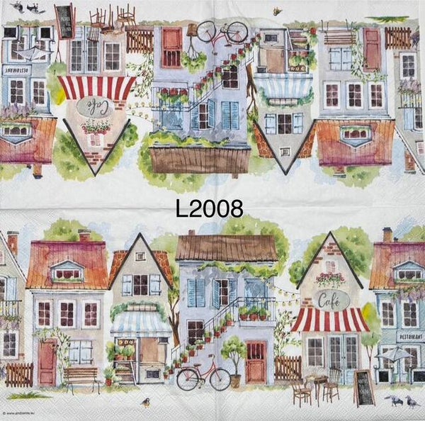 Scene (L2008) - Small Town Shops/Cafe