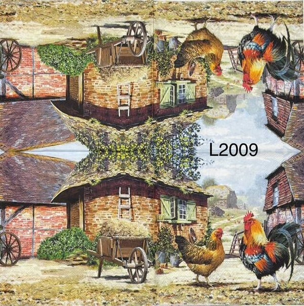 Birds (L2009) - Hen and Rooster