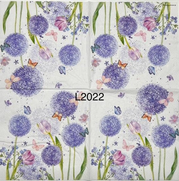 Flowers (L2022) - Purple Dandelions