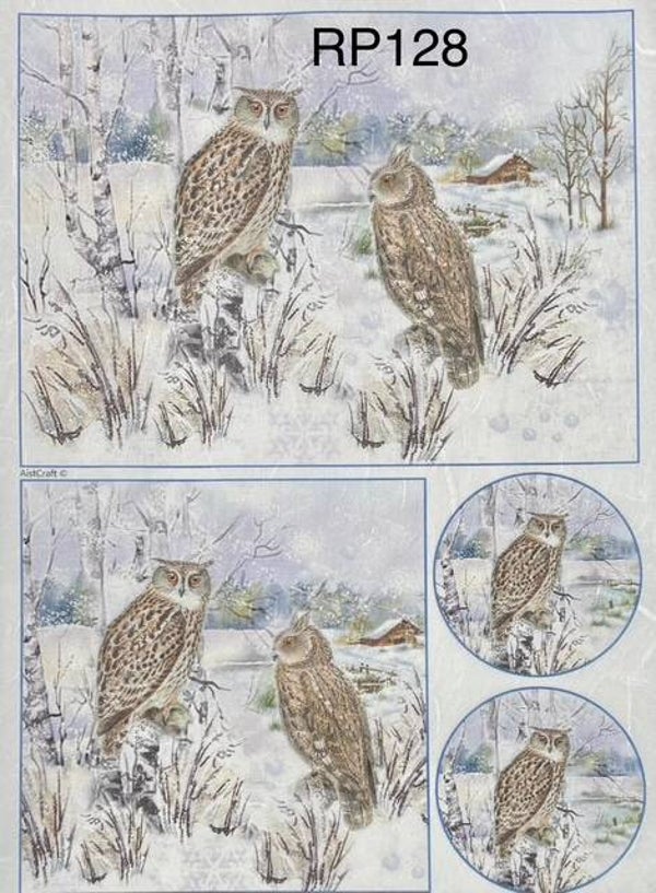Christmas (RP128) - Christmas Owls