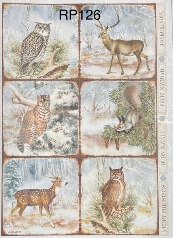 Winter (RP126) - Forest Animals