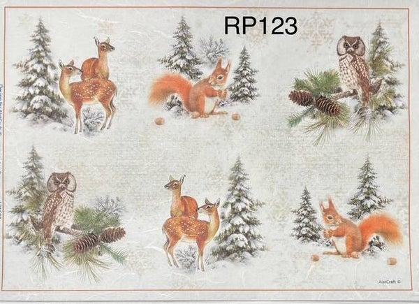 Winter (RP123) - Forest Animals