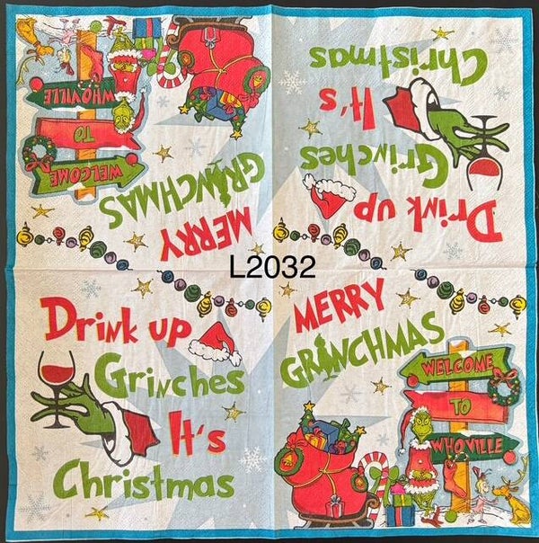 Christmas (L2032) - Drink up Grinches, It's Christmas
