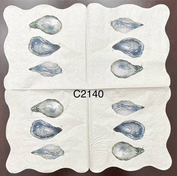 Beach (C2140) - Oyster Shells (3 in a row)