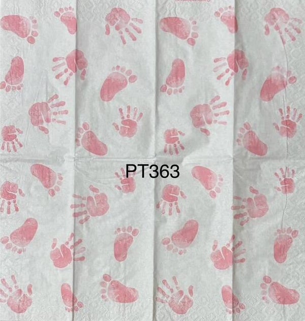 Baby (PT363) - Girl Baby Hand and Foot Prints