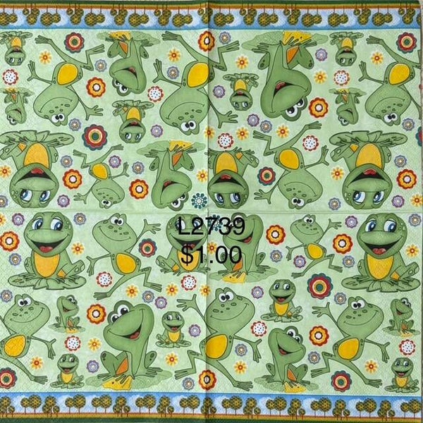 Animals (L2739) - Happy Frogs