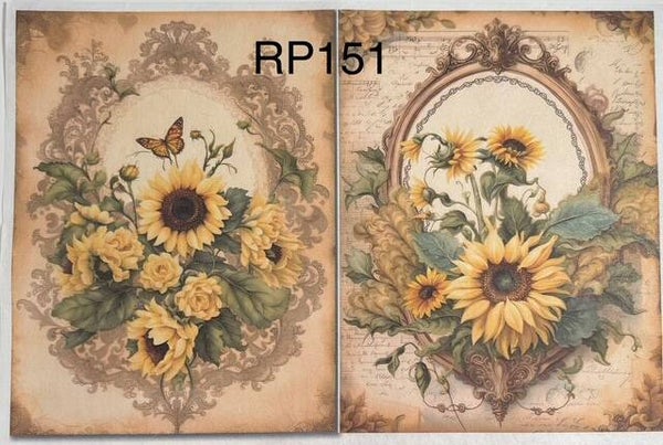 Sunflowers (RP151) - Sunflower Duo