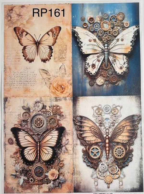 Butterflies (RP161) -Steam Punk Butterflies
