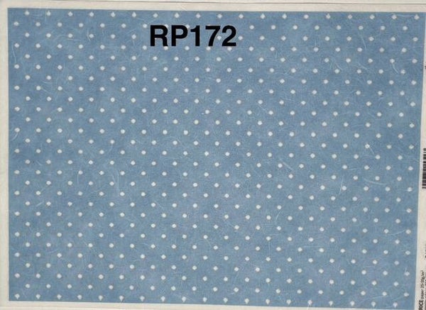 Design (RP172) - Baby Blue and White Polka Dots