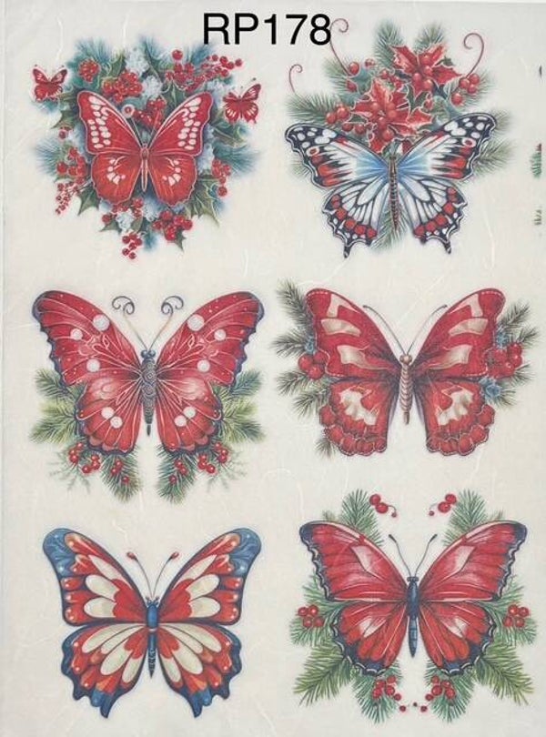Butterflies (RP178) - Rosy Butterflies