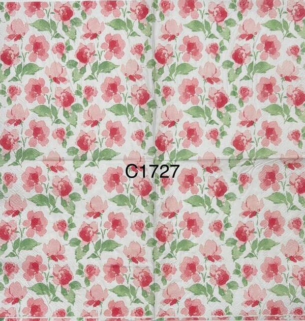 Flowers (C1727) - Small Pink Flowers Wallpaper