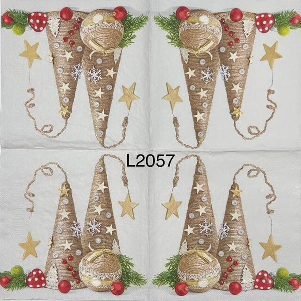 Christmas (L2057) - Twine Trees and Ornament