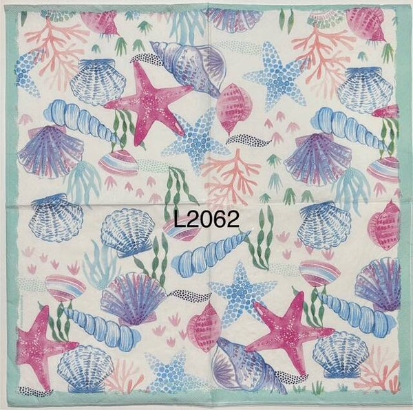 Beach (L2062) - Shells and Starfish