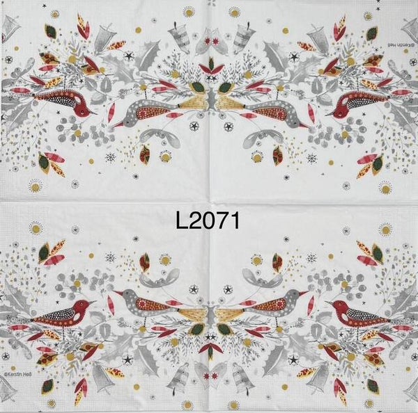 Birds (L2071) - Two Birds on Branches