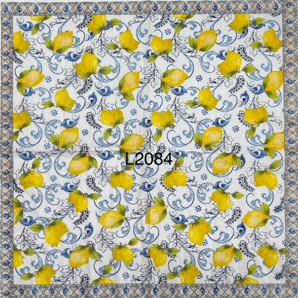 Fruits (L2084) - Lemons Wallpaper