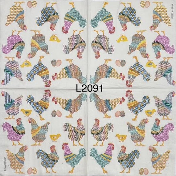 Birds (L2091) - Chicks and Chickens