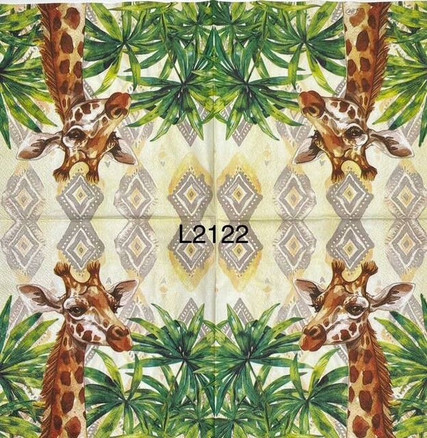 Animals (L2122) - Giraffe in the Jungle