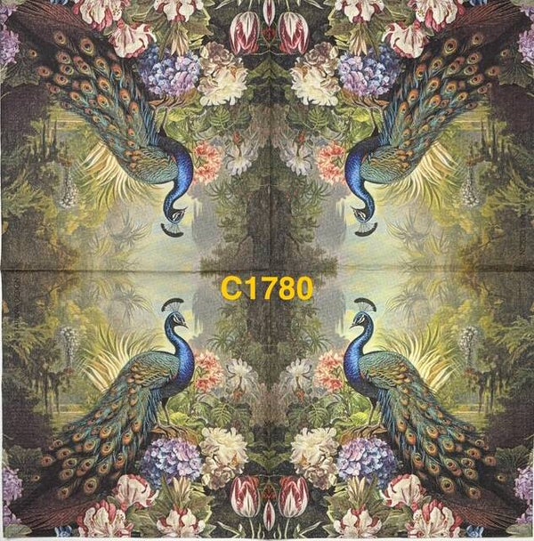 Birds (C1780) - Peacock