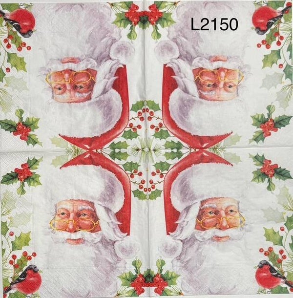 Christmas (L2150) - Santa with Finch