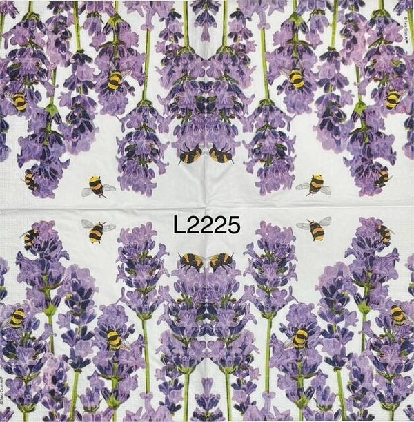 Flowers (L2225) - Lavender with Bees