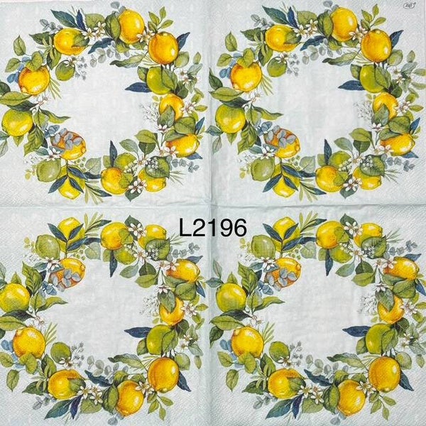 Fruits (L2196) - Lemon Wreath