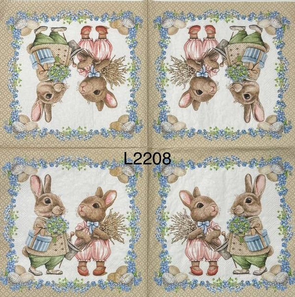 Easter (L2208) - Bunny Couple