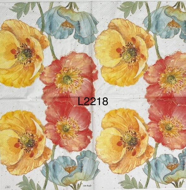 Flowers (L2218) - Poppies