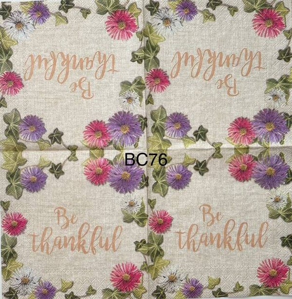 Fall (BC76) - Be Thankful