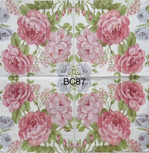 Flowers (BC87) - Pink Flowers