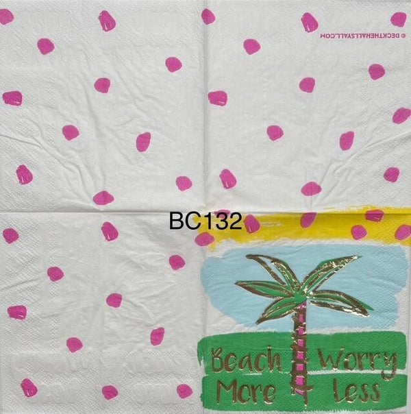 Beach (BC132) - Beach More Worry Less