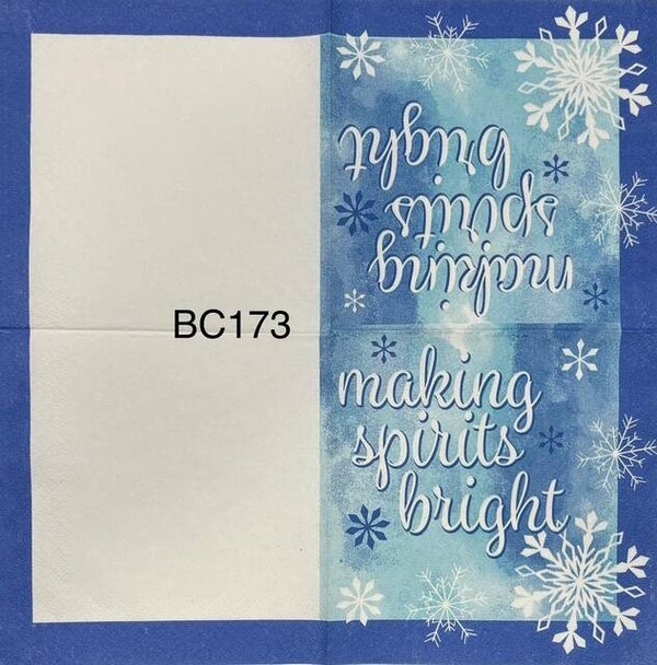 Christmas (BC173) - Making Spirits Bright