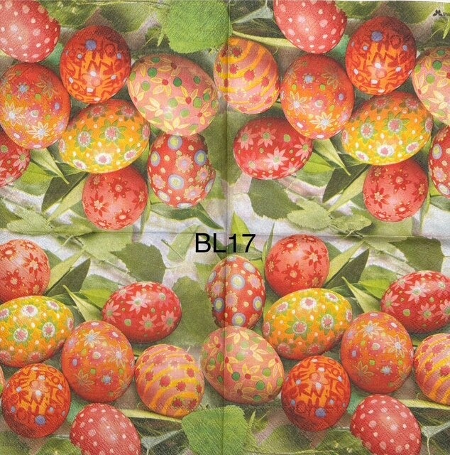 Easter (BL17) - Colored Easter Eggs