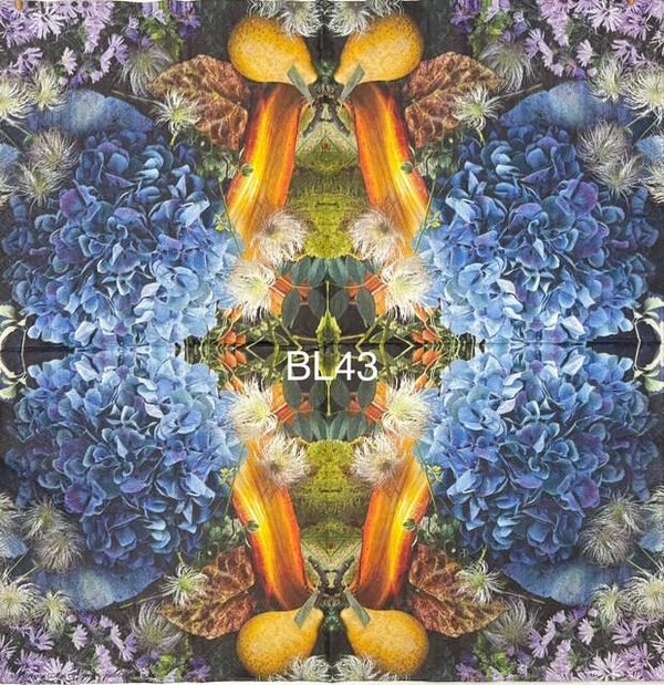 Flowers (BL43) - Blue Hydrangea