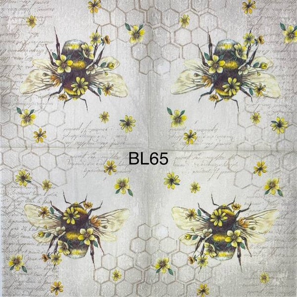 Bees (BL65) - Large Queen Bee and Little Bees
