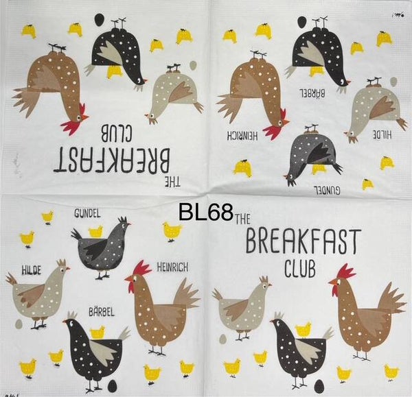Birds (BL68) - Chickens "The Breakfast Club"
