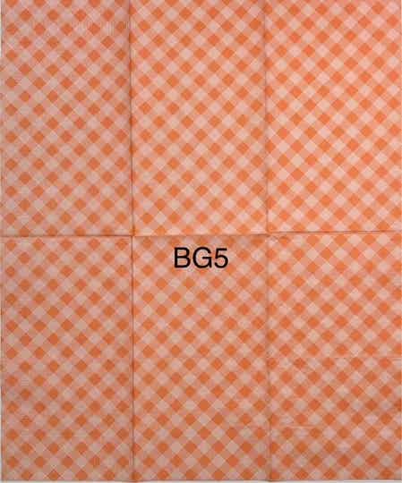 Design (BG5) - Light and Dark Orange Check