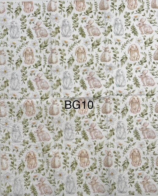 Easter (BG10) - Bunny Wallpaper