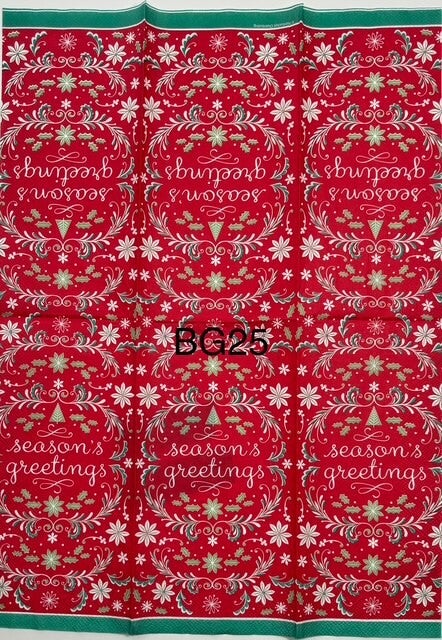 Christmas (BG25) - Season's Greetings