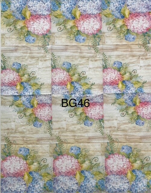 Flowers (BG46) - Hydrangeas