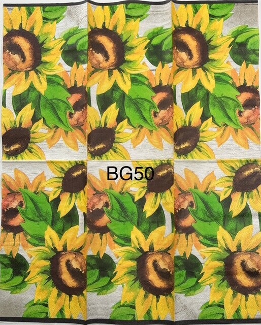 Sunflowers (BG50) - Sunflowers