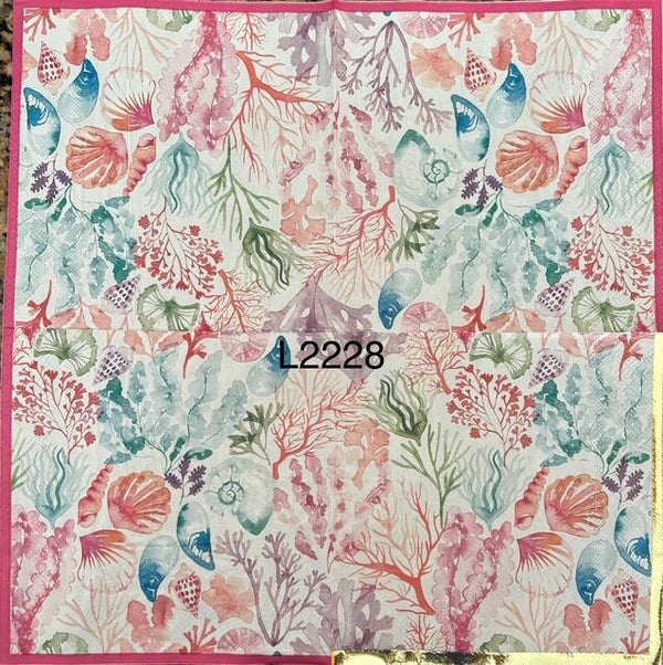 Beach (L2228) - Colorful Sea Life