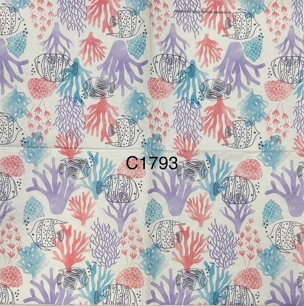 Beach (C1793) - Fish and Plants