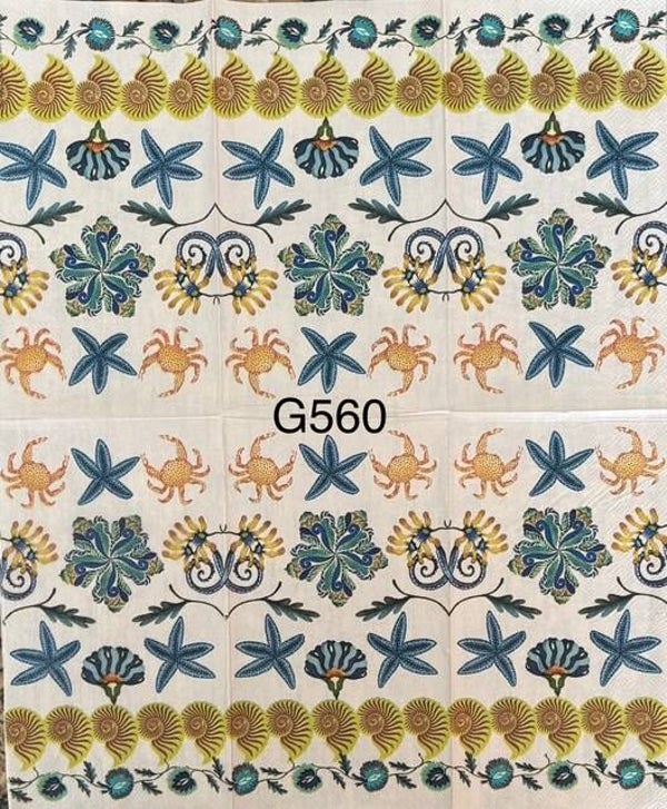 Beach (G560) - Shells, Crabs, Starfish