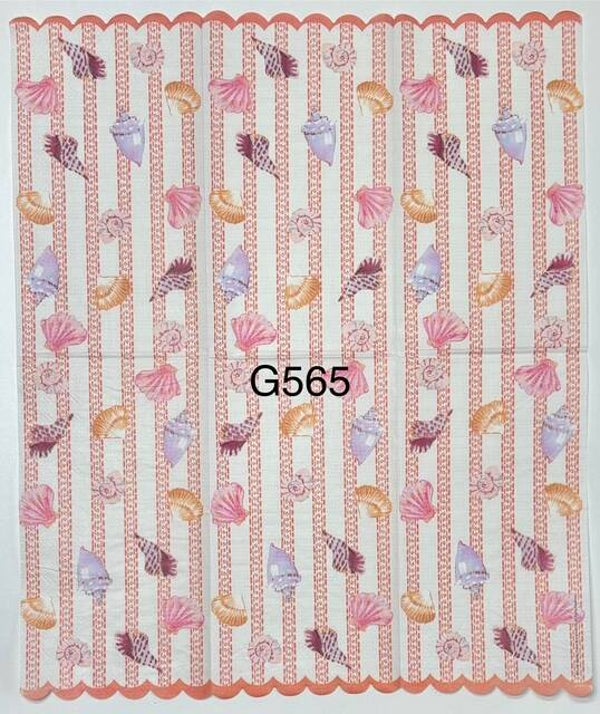 Beach (G565) - Shells on Ribbon