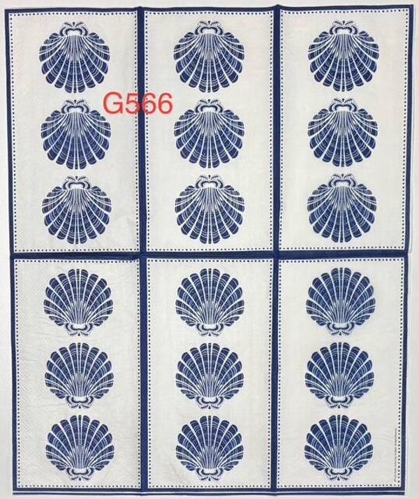 Beach (G566) - Blue Shells
