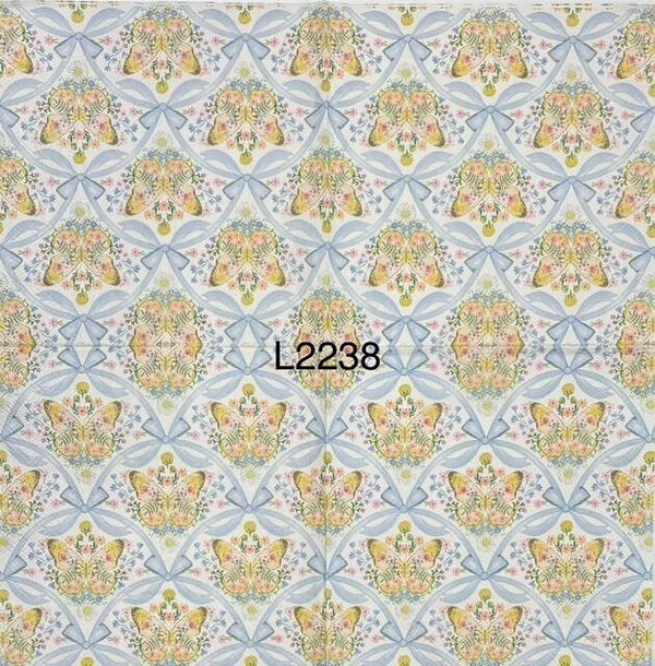 Butterflies (L2238) - Butterflies and Blue Ribbons