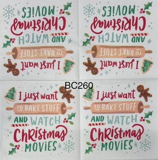 Christmas (BC260) - I Just Want to Bake Stuff and Watch Christmas Movies